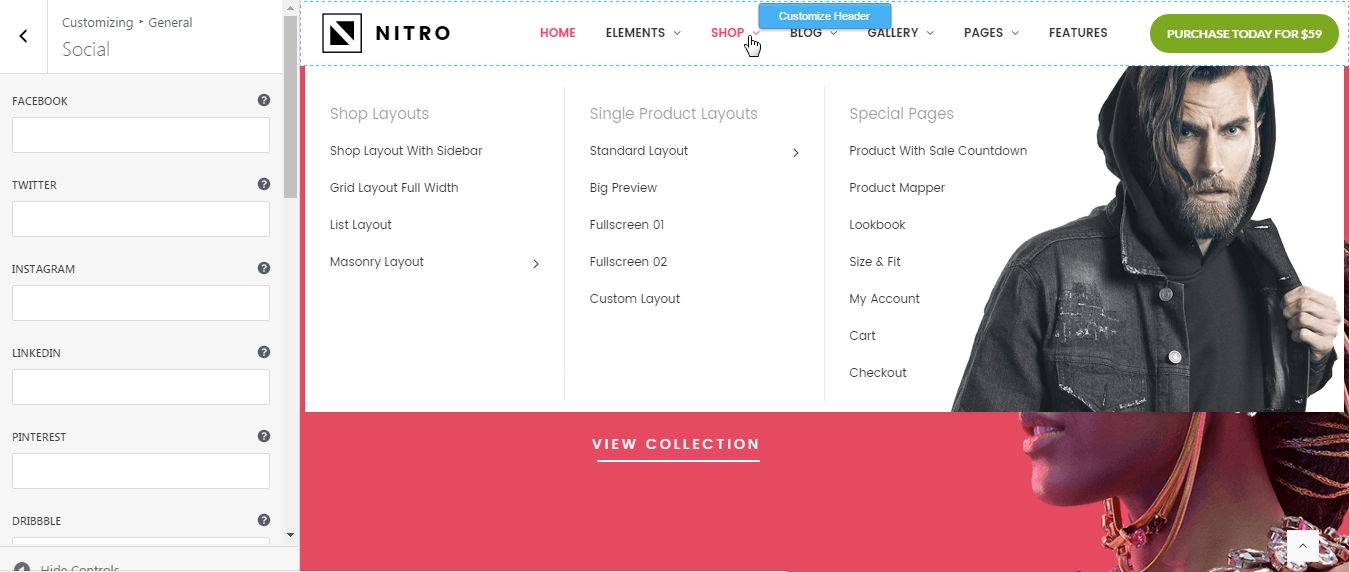 Benutzerdefinierte Shop-Layouts