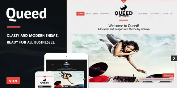 Thème WordPress Queed