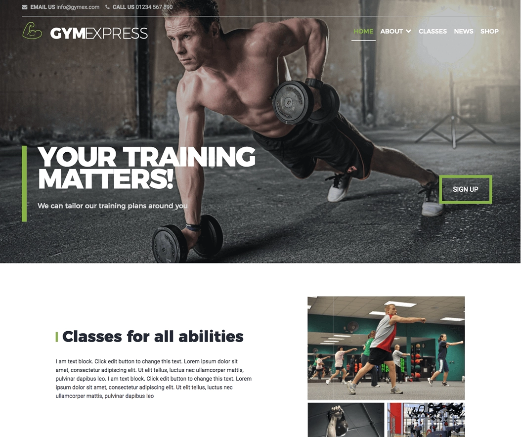 Fitnessraum Express