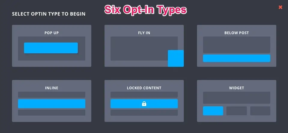 opt in types bloom