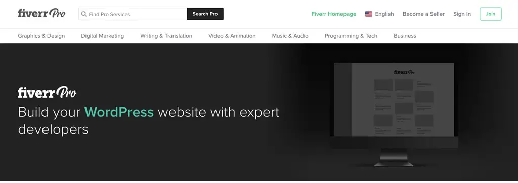 fiverr pro wordpress