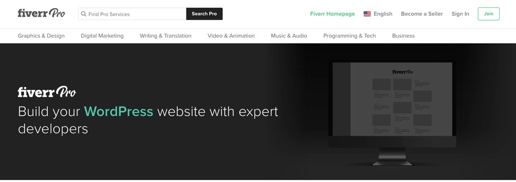 fiverr fyrir wordpress